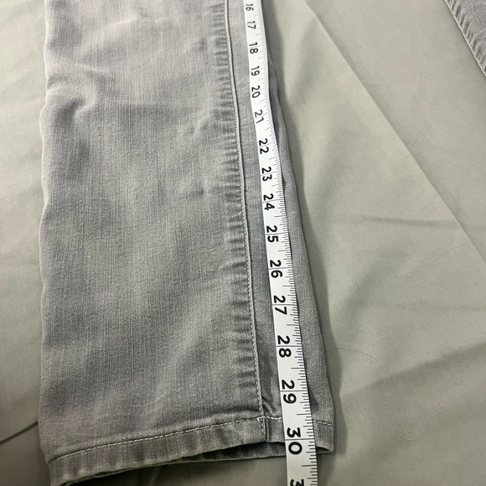 Prana Jeans Womens‎ 10/30 Gray Straight Regular Inseam Denim Pants - Picture 4 of 5
